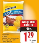 Klöße von Henglein für 1,29 € bei E center im Angebot Klöße von Henglein im aktuellen E center Prospekt