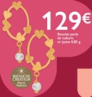 Boucles perle de culture à E.Leclerc dans Le Lavandou