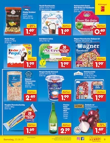 Pizza im Netto Marken-Discount Prospekt "Aktuelle Angebote" mit 61 Seiten (Hannover)