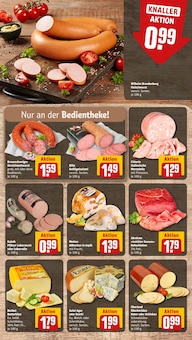 Mettwurst im REWE Prospekt "Dein Markt" mit 23 Seiten (Braunschweig)