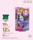 Sirène fleurs magiques blonde - Barbie à 12,93 € dans le catalogue Intermarché Hyper