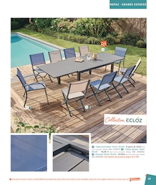 Prix et réduction Chaise Pliante dans le prospectus Jardiland en cours Offre Chaise Pliante dans le catalogue Jardiland du moment à la page 21