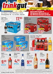 Trinkgut Prospekt für Wellheim: "Aktuelle Angebote", 4 Seiten, 24.11.2025 - 29.11.2025