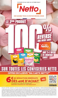 Catalogue Netto à Vannes cette semaine, valable du 20/10/2026 au 26/10/2026 Prospectus Netto à Vannes, "Netto", 24 pages de promos valables du 20/10/2026 au 26/10/2026