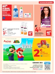 Prix et réduction Soin visage dans le prospectus Auchan Hypermarché en cours Offre Soin visage dans le catalogue Auchan Hypermarché du moment à la page 49