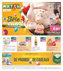 Catalogue Supermarchés Match à Cambrai, avec 24 pages Prospectus Supermarchés Match à Cambrai, "La Fête des clients", 24 pages, 17/06/2025 - 29/06/2025