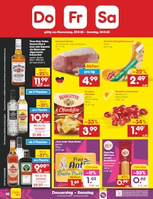 Whiskey im Netto Marken-Discount Prospekt "Aktuelle Angebote" mit 60 Seiten (Bremerhaven)