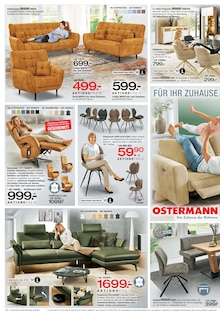 Couch im aktuellen Ostermann Prospekt (Oberhausen) Couch im Ostermann Prospekt "FĂśR IHR ZUHAUSE GEMACHT. DAS PASST!" mit 11 Seiten (Oberhausen)
