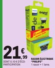 Rasoir électrique - PHILIPS dans le catalogue E.Leclerc