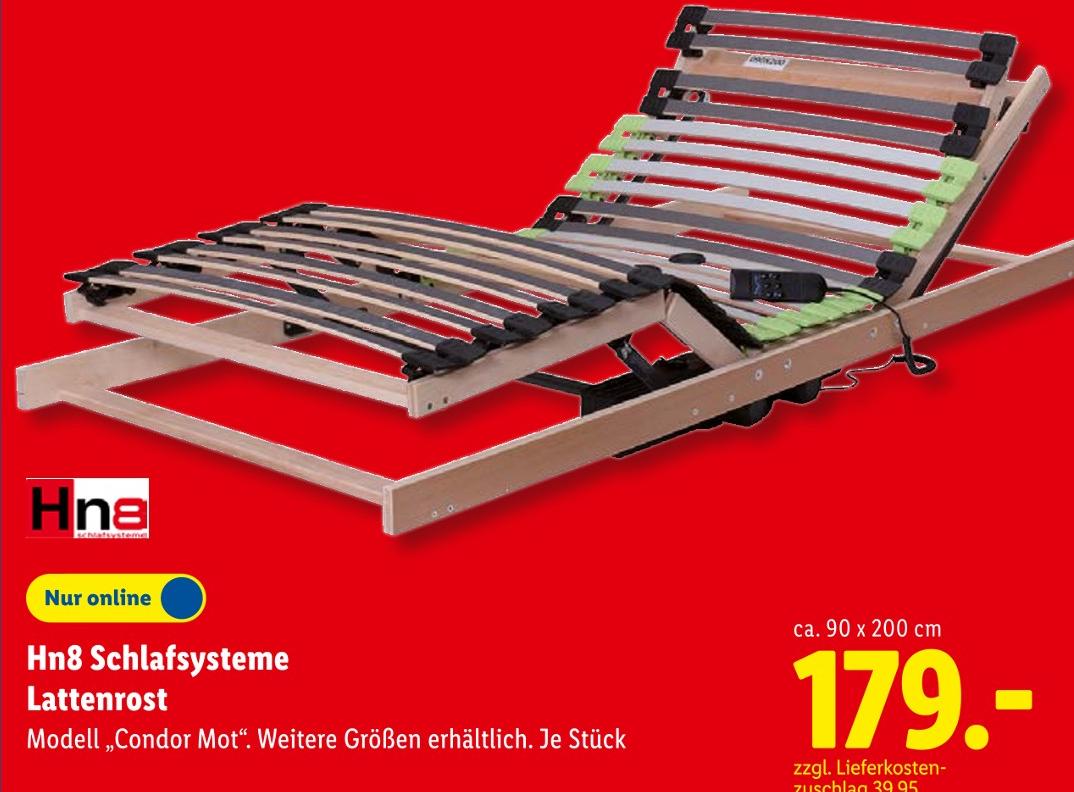 Schlafsysteme Lattenrost