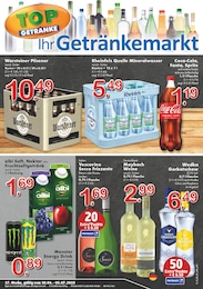 TOP Getränke Prospekt für Meerbusch mit 4 Seiten TOP Getränke Prospekt für Meerbusch: "Aktuelle Angebote", 4 Seiten, 30.06.2025 - 05.07.2025