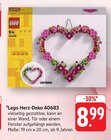 Herz-Deko Angebote von Lego bei E center Göppingen für 8,99 €