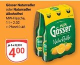 Naturradler Angebote von Gösser bei GLOBUS Salzgitter für 4,00 €