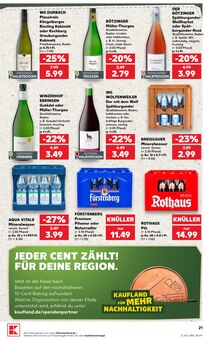 Wasser im Kaufland Prospekt "Hier bin ich richtig" mit 68 Seiten (Freiburg (Breisgau))