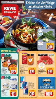 REWE Prospekt der Woche "Dein Markt" Seite 1, 01.09.2025 bis 06.09.2025 für Wildflecken Aktueller REWE Prospekt "Dein Markt" Seite 1 von 24 Seiten für Wildflecken