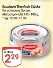 Thunfisch Stücke Angebote von Saupiquet bei GLOBUS Ludwigshafen für 2,29 €