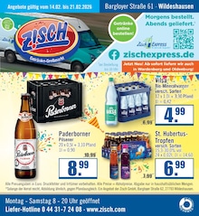 Aktueller Zisch Getränkemärkte Prospekt für Goldenstedt: TRINK, WENN DU DICH TRAUST! mit 1 Seite, 16.02.2026 - 21.02.2026