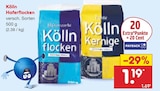 Haferflocken von Kölln für 1,19 € bei Netto Marken-Discount im Angebot Haferflocken von Kölln im aktuellen Netto Marken-Discount Prospekt