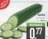 Gurke im EDEKA Prospekt Gurke im aktuellen EDEKA Prospekt für 0,77 €
