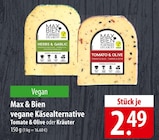 Aktuelles vegane Käsealternative Tomate & Olive oder Kräuter Angebot bei famila Nordost in Lübeck ab 2,49 €