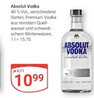 Aktuelles Vodka Angebot bei GLOBUS in Mannheim ab 10,99 €