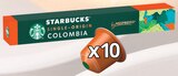 Capsules de café Colombia par Nespresso - STARBUCKS - Intermarché Super à Valence Capsules de café Colombia par Nespresso - STARBUCKS en promo chez Intermarché Super Valence à 6,58 €