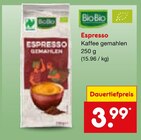 Aktuelles Espresso Kaffee gemahlen Angebot bei Netto Marken-Discount in Bautzen ab 3,99 €