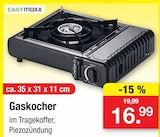 Gaskocher im Angebot bei Zimmermann in Wiesbaden Gaskocher Angebote von EASYmaxx bei Zimmermann Wiesbaden für 16,99 €
