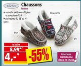 Chaussons femme - ElleNor en promo chez Norma Besançon à 4,00 €