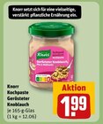 Wuerzmittel im REWE Prospekt Kochpaste Gerösteter Knoblauch von Knorr im aktuellen REWE Prospekt für 1,99 €
