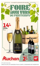 Vin Angebote im Prospekt "FOIRE AUX VINS DE PRINTEMPS" von Auchan Hypermarché auf Seite 1