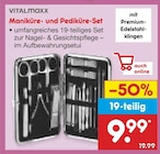 Maniküre- und Pediküre-Set von Vitalmaxx im aktuellen Netto Marken-Discount Prospekt für 9,99 €