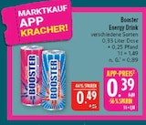 Energy Drink Angebote von Booster bei Marktkauf Plauen für 0,39 €