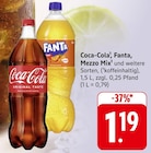 Aktuelle Coca Cola Angebote bei EDEKA in Hofheim (Taunus) Aktuelles Coca-Cola, Fanta, Mezzo Mix Angebot bei EDEKA in Hofheim (Taunus) ab 1,19 €