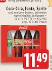 Coca-Cola oder fanta oder sprite Angebote bei E center Wuppertal für 11,49 €