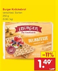 Knäckebrot im Angebot bei Netto Marken-Discount in Erfurt Knäckebrot Angebote von Burger bei Netto Marken-Discount Erfurt für 1,49 €