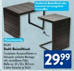 Stahl-Beistelltisch von BELAVI im aktuellen ALDI SÜD Prospekt für 29,99 €