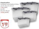 GLOBUS Hattersheim - Klappdeckelbox Angebot im Prospekt Klappdeckelbox bei GLOBUS im Hattersheim Prospekt für 1,50 €