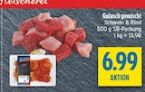 Gulasch gemischt Schwein & Rind Angebote bei diska Görlitz für 6,99 €