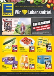 EDEKA Prospekt für Steinach mit 20 Seiten EDEKA Prospekt für Steinach: "Wir lieben Lebensmittel!", 20 Seiten, 23.05.2022 - 28.05.2022