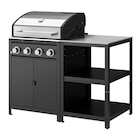 Gasgrill mit Kücheninsel Edelstahl/für draußen Angebote von GRILLSKÄR bei IKEA Erfurt für 498,00 €