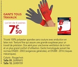 Gants tous travaux dans le catalogue Gedimat