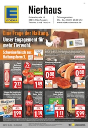 Aktueller EDEKA Prospekt mit Würstchen, "Aktuelle Angebote", Seite 1