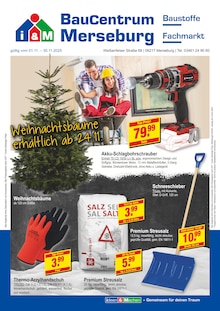 i&M BauCentrum Prospekt Weihnachtsbäume bei i&M mit 1 Seite