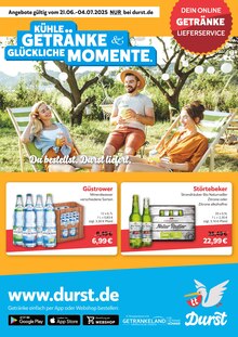 Durst.de Prospekt Du bestellst. Durst liefert. mit 2 Seiten