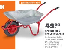 OBI Bad Essen - Garten- und Bauschubkarre Garten- und Bauschubkarre Angebot bei OBI Bad Essen im Prospekt ALLES MACHBAR