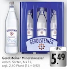 Mineralwasser Angebote von Gerolsteiner bei EDEKA St. Ingbert für 5,49 €