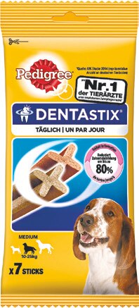 Dentastix mittelgroße Hunde oder Riesenknochen bei Rossmann in Moers Dentastix mittelgroße Hunde oder Riesenknochen im Angebot bei Rossmann Moers für 0,99 €