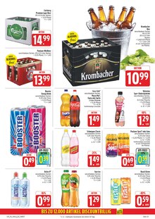 Cola im aktuellen EDEKA Prospekt (Erlangen) Cola im EDEKA Prospekt "Wir lieben Lebensmittel!" mit 38 Seiten (Erlangen)