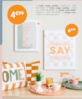 Cadre image wording dans le catalogue B&M